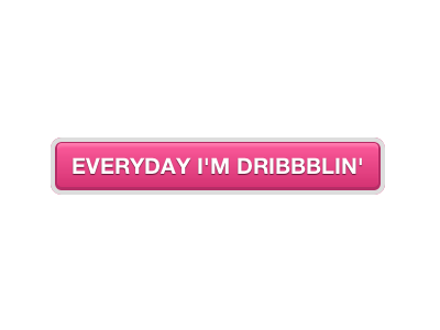 Everyday I'm Dribbblin' button css dribbble