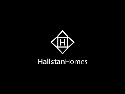 HallstanHomes Logo branding brandlogo creativelogo elegantlogo graphic designer logo luxuriouslogo minimallogo uniquelogo
