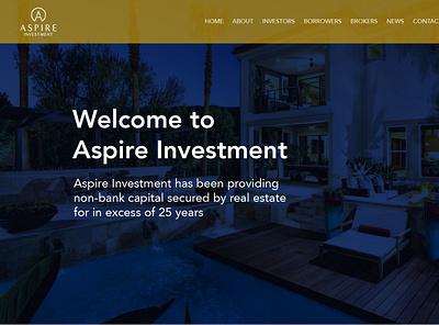 Real Estate Investment | Aspire Investment branding brandmark elegant financial investment logo logodesign logodesigner logomark minimal real estate