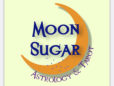 MOON SUGAR for sale logo for moon moon moon logo moon sugar moons tarot tarot cards tarot logo