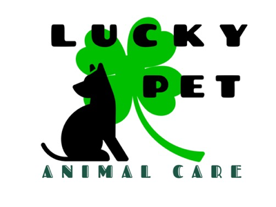 Lucky pet logo animal