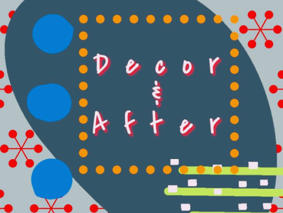 DECOR & AFTER branding design logo