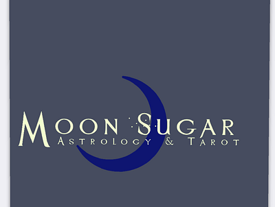 Moon Sugar Tarot astrological astrology branding logo logo animal tarot card tarot deck