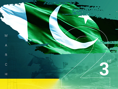 Pakistan Day March23 branding creative design graphic design kitchen logo photoshop typography