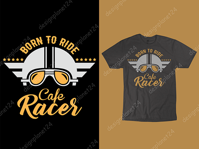 Motorcycle T-shirt Design.