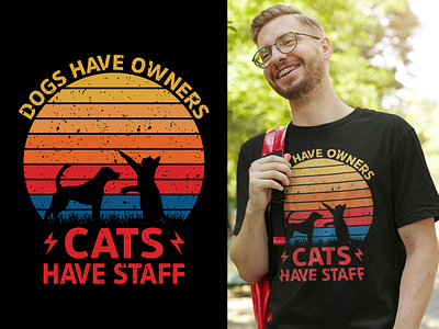 Cat Tshirt Designs Designs, Themes, Templates And Downloadable Graphic  Elements On Dribbble