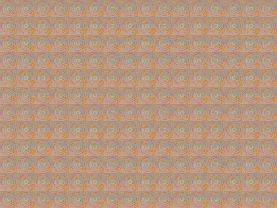 Circle pattern with flower background