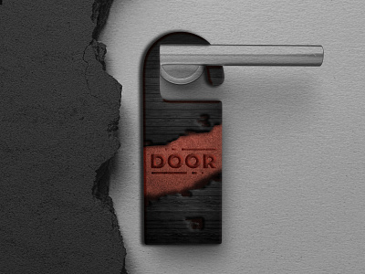 Door hangers branding design door door hangers flyer design graphic design illustration logo social media design