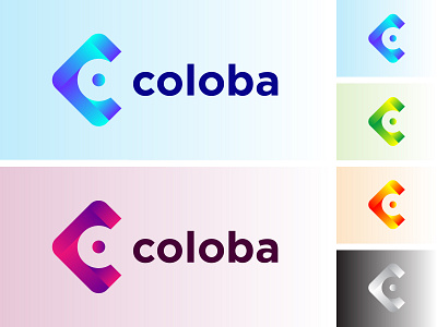 C Letter Colorful Logo icon