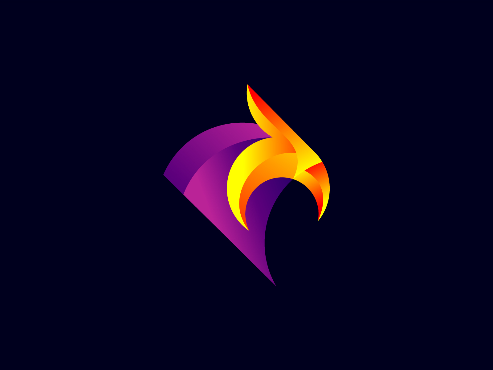 abstract bird head modern logo design by Tanvir Enayet on Dribbble