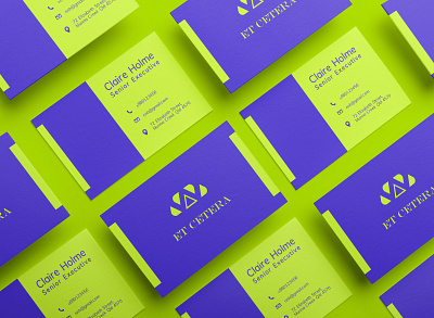 Matte Business Card with Washed Down Neon Colors adobe illustrator adobe photoshop brand design brand identity branding branding design business card business card design business card ideas business cards design graphic design neon blue neon colors neon green print print design stationery