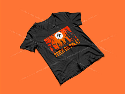 Trick or treat - Halloween T-Shirt / Merch Design cute halloween t shirt designs graphic design graphic designer graphic t shirt design design graphic tees halloween costume ideas halloween designs spooky halloween t shirt designs t shirt design t shirt design ideas t shirt designer