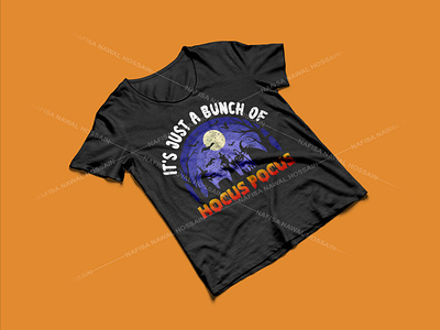 It's just a bunch of hocus pocus - Halloween T-Shirt Design