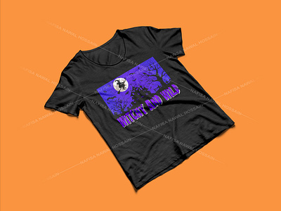 Witchy and wild - Halloween T-Shirt Design