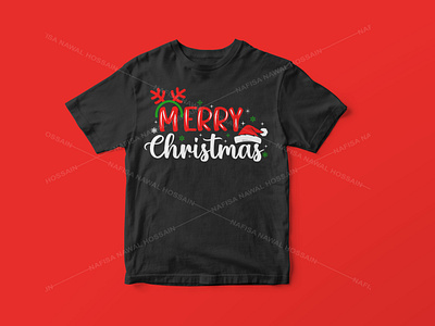 Merry Christmas - Christmas T-Shirt Design