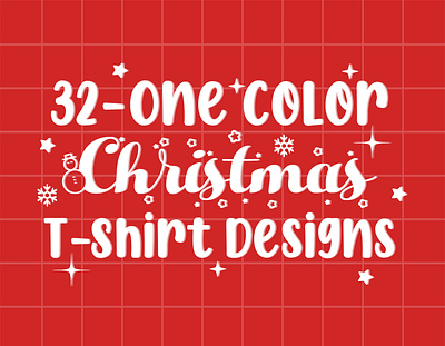 One Color Christmas T-shirt Design Collection christmas christmas tshirt design christmas tshirt design bundle design graphic design graphic tees merch design t shirt designer tshirt design typography typography tshirt design