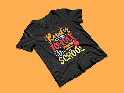 Ready to rule the school - Teacher T-Shirt Design