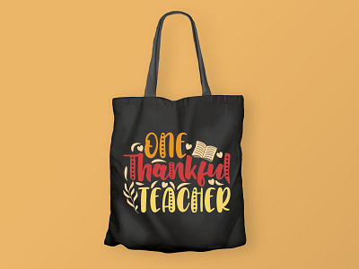 One thankful teacher, Teacher SVG Design cut file design graphic design graphic tees merch design svg svg cut file svg design svg file t shirt designer teacher craft file teacher crafts teacher design teacher quotes teacher quotes design teacher svg teacher svg design tshirt design typography typography tshirt design