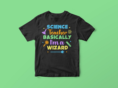 Science Teacher SVG Design