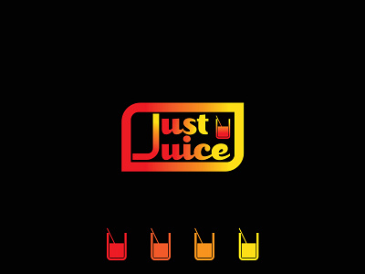Juice Shop Logo branding dailylogochallenge eye catching gradient logo iconic logo j logo juice logo juice shop logo mablogo mablogo20 meaningful logo minimal logo typography logo
