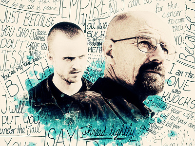 Breaking bad quote poster