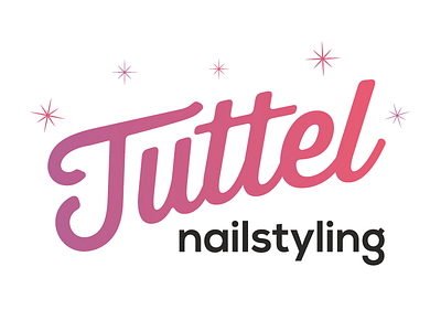 Tuttel Nailstyling Logo logo logodesign logotype nails nailstyling