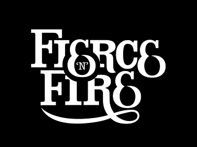 Fierce 'N' Fire music band logo band fire logo logotype music sing songwriter