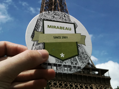 Mirabeau Parijs illustratie