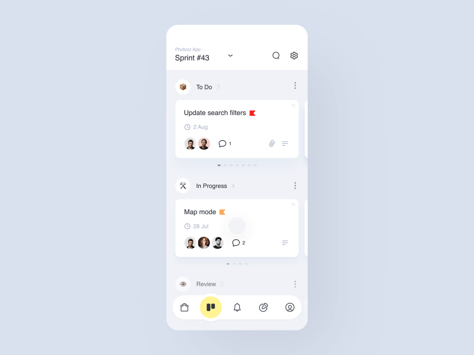 Submarine 🍋 | Task Manager | Kanban Animation by Oleksandr Plyuto 🇺🇦 on ...