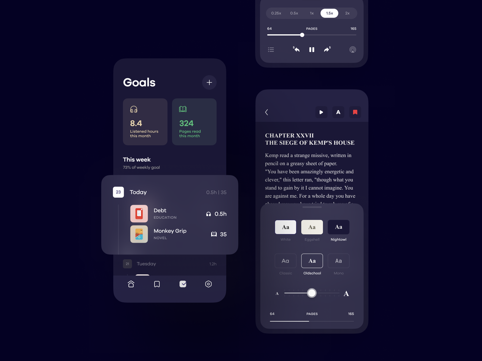 LIBRA | Reading & Goals by Oleksandr Plyuto 🇺🇦 on Dribbble