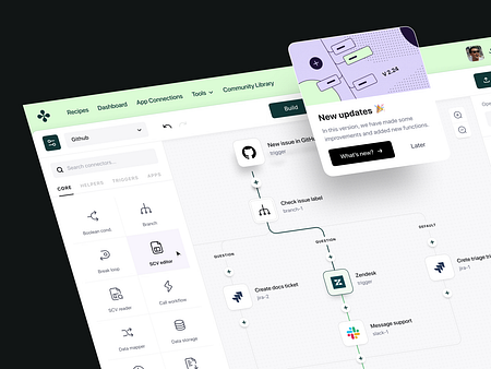 Worque | low-code automation by Oleksandr Plyuto 🇺🇦 for OOZE on Dribbble