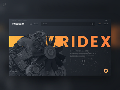 Ridex Homepage