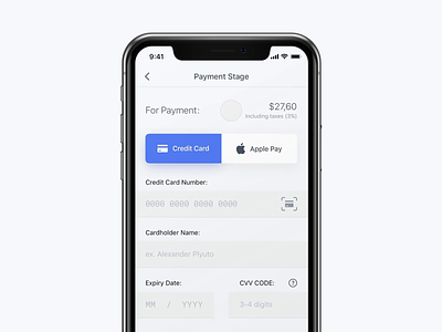 Daily UI #002 / Checkout animation card checkout credit card cvv daily 100 daily 100 challenge daily challange dailyui design money pay payment transfer ui ux zipl