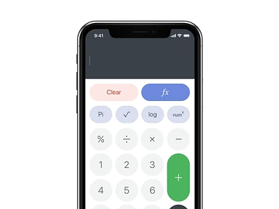 Daily UI #004 / Calculator animation applicaiton calc calculator concept daily 100 daily 100 challenge dailyui design interaction math ui ux zipl