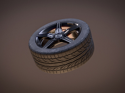 Mercedes-Benz AMG Wheel 3d cgi design motion graphics product render rendering