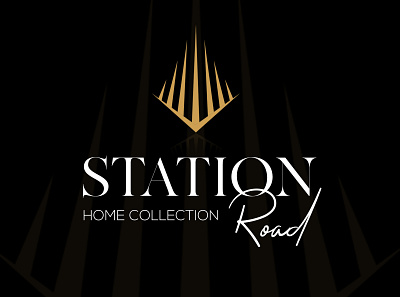 Station Road luxury logo branding creative logo flat graphic design logo logo design logotype luxury brand luxury logo minimal typography logo
