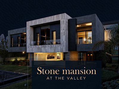 Stone mansion at the valley