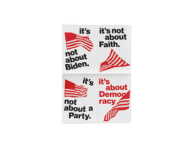 It's Not About Biden. biden democracy election2020 faith party trump vote