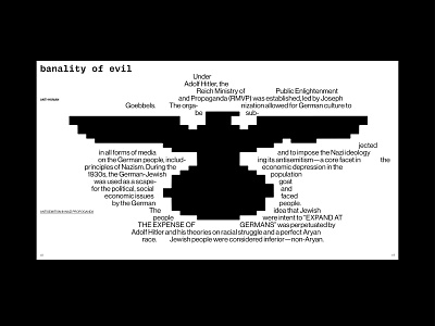 Anti-war (2) experimental graphic design publication spreads typography