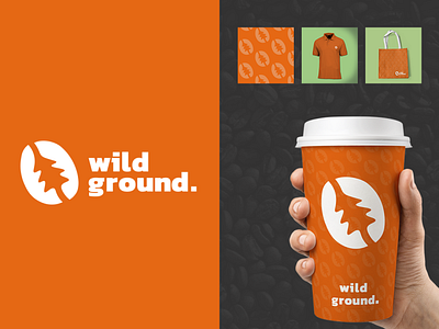 Branding // Wild Ground Coffee Shop brand identity branding coffee design graphic design logo visual identity