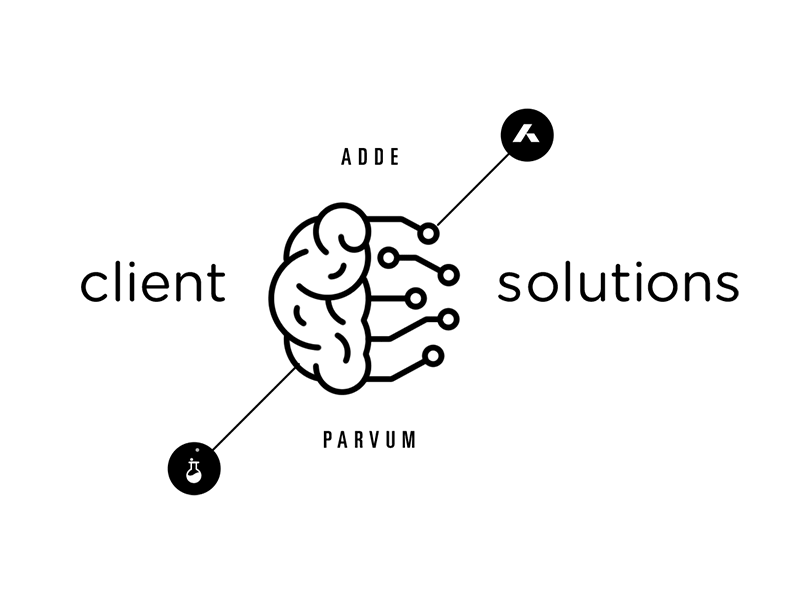 Addepar Client Solutions animation brain gif logo machine man symbiosis