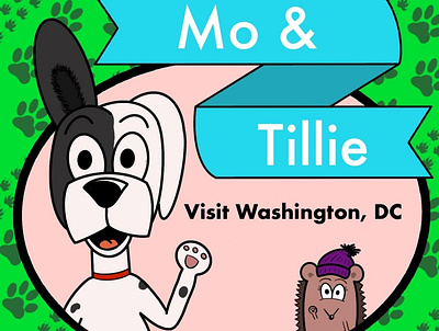 Mo & Tille art children book illustration childrens book childrens illustration dog hedgehog illustration