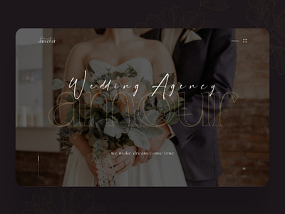 Wedding Website | UI/ Visual Design