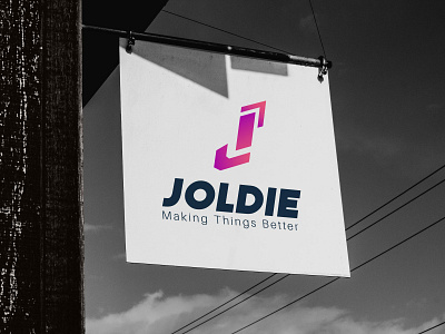 JOLDIE branding design flat graphic design icon logo minimal vector