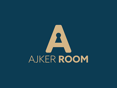 AJKER ROOM branding design graphic design icon logo minimal vector