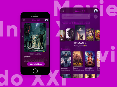 Mockup movie mobile adobe xd app art branding design flat illustration mobile movies ui ux xd design