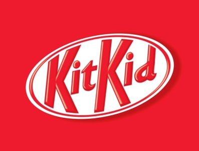 KitKid Logo branding graphic design logo