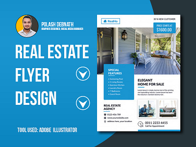 Real State Flyer Concept business business flyer business flyer design corporate flyer designer flyer flyer design real estate real estate flyer real estate flyer template realestate
