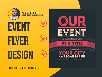 Event Flyer Design Concept