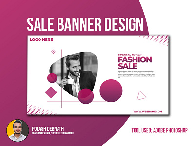 Web Banner Design Concept